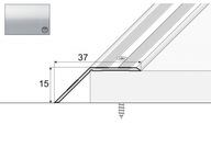 Rozperný uholník A39, 120cm STRIEBORNÝ 15x37mm