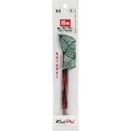 3,5 mm pletacie ihlice PRYM KNIT PRO 223 323, naskrutkované na šnúrku