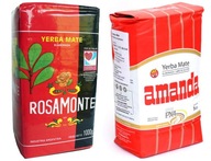 Yerba Mate Rosamonte 1kg + Amanda Elaborada 1kg