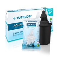 FILTER džbánkový WESSPER AQUAPRO ALKALICKÝ 300l 4x