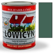 Lowicyn farba PINE GREEN RAL6028 MATTE 0,8L