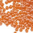 Sklenené korálky Tiny Orange 8/0 3mm 20g