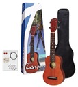 TENSON WOODEN SOPRANO UKULELE CELÝ SET!