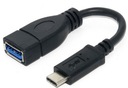 KONVERTOR Adaptér USB Type-C 3.0 samec - USB samica