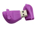 PENDRIVE 3.0 USB 8 GB FIALOVÉ PUPUČKY