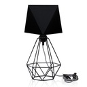 Stolná lampa DIAMOND 3D, moderný LED nočný stolík