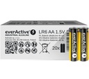 Alkalická batéria AA LR6 R6 veľký prstový everActive industrial 40 ks.