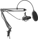 Štúdiový mikrofón Yenkee POP FILTER rukoväť 2,5m