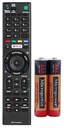 SONY BRAVIA TV REMOTE RMT-TX100D NETFLIX + ZDARMA