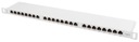 PATCH PANEL 24 PORT 0,5U CAT.6 FTP GREY LANBERG