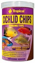 Tropické CICHLID CHIPS cichlidové cichlidy 1000ml