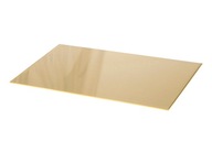 Mosadzný plech, mosadz, formát 200x100x5,0mm | plech 5mm - 10x20cm