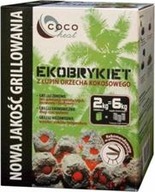 Kokosová briketa 2kg ECO GRIL kokos zahr