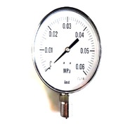 Manometer 0,6 bar 100 mm M20 strana 030