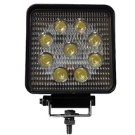 Pracovná lampa 9 LED halogénové vyhľadávacie svetlo 27W 12V 24V