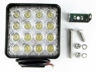 LED PRACOVNÁ LAMPA 48W 6000K SILNÁ ŽIVOTNOSŤ SVETLA