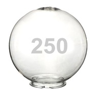 Záhradné tienidlo TRANSPARENT BALL 250 k-120 PMMA