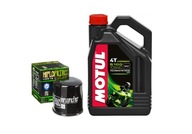 OLEJOVÝ MOTUL 5100 10W40 4L + OLEJOVÝ FILTER XV 125 VIRAGO