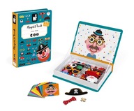 Magnetické puzzle Funny faces Boy Jano