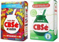 Yerba Mate CBSe Silueta 500 + Energy Guarana 500