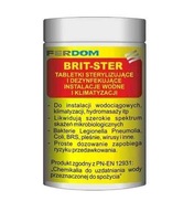 FERDOM Brit-Ster 60 tabliet, dezinfekcia rozvodov vody ústredného kúrenia