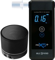 Alkohol tester PRO X-5+ kalibrácie 24 mesiacov, BT reproduktor