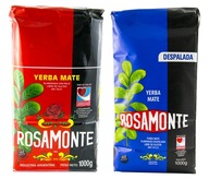 Yerba Mate Rosamonte Elaborada 1kg + Despalada 1kg