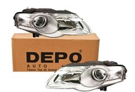 DEPO SVETLOMETY VW PASSAT B6 2005-2010 KPL