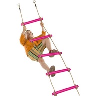 Detské ihrisko s lanovým rebríkom JF Pink