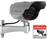 Atrapa kamery CCTV CCD solárne kamery, blikajúce IR LED Maclean SOL1200