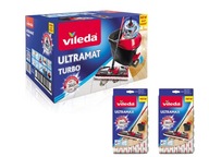 VILEDA OTOČNÝ PLOCHÝ MOP ULTRAMAT TURBO +2x VLOŽKA