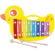 VIGA TOYS Drevené činely Duck XYLOPHONE