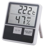 HYGROMETER IZBOVÝ TEPLOMER LCD SO STOJANOM VNÚTORNÝ BASETECH GERMANY