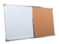 Magnetická korková tabuľa stierateľná nasucho 60x90