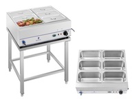 GASTRONOMICKÝ OHRIEVAČ 2kW + STOJAN + 6xGN1 / 3