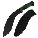 KNIFE SURVIVAL MACHATE TYP KUKRI BLACK + puzdro