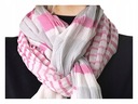 COTTON Scarf WIDE FUCHSIA šál bw10