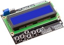 ŠTÍTOVÝ MODUL LCD DISPLEJ 1602 KLÁVESNICA ARDUINO