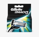 GILLETTE MACH3 NÁSTROJE DO STROJOV, 4 KUSY