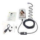 ENDOSCOPE Vodotesná KONTROLNÁ KAMERA 1,5m USB