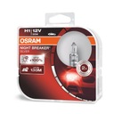 OSRAM NIGHT BREAKER SILVER +100% H1 12V DUO BOX