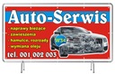 Pevný reklamný banner 3x1m Autoservis - Sign