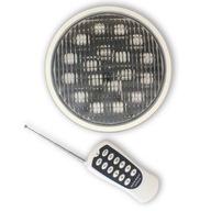 PAR56 18W RGB LED žiarovka 12/24V AC/DC s DIAĽK