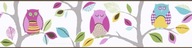 Border 8955-23 owls owls strip border border ----