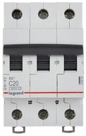 LEGRAND ISTIČ C 20A 3 PÓLOVÝ RX3 419236