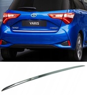 Toyota YARIS III, IV CHROMOVANÝ PÁS Chrómovaná KLAPKA