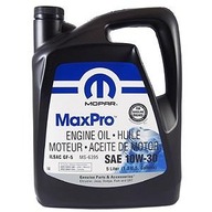 10w30 MOPAR MAXPRO GF-5 API DODGE MS-6395 5L