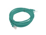 Patchcord U/UTP (UTP) LANBERG 3 m zelený