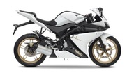 Nálepky Yamaha YZF R125 dyha 2012-13 biela mat