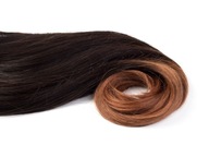 50 cm Natural Hair STRAINTS 1g OMBRE hrubé